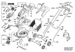 Bosch 3 600 H81 700 ROTAK 37 LI (ERGOFLEX) Lawnmower Spare Parts